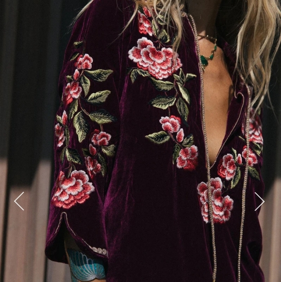 Chasing Unicorns Purple Floral Mini Dress - Picture 6 of 11